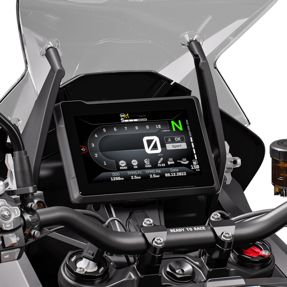 KTM 1290 SAS 2021 TFT Dashboard